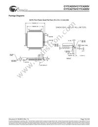 CY7C4265V-15ASC Datasheet Page 19