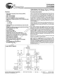 CY7C4275-15ASC Cover