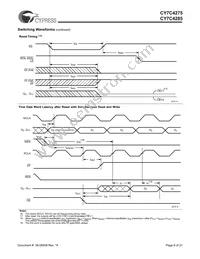 CY7C4275-15ASC Datasheet Page 8