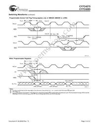 CY7C4275-15ASC Datasheet Page 12