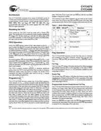 CY7C4275-15ASC Datasheet Page 15