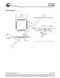 CY7C4275-15ASC Datasheet Page 20