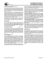 CY7C4291V-15JC Datasheet Page 3