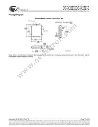 CY7C4291V-15JC Datasheet Page 15