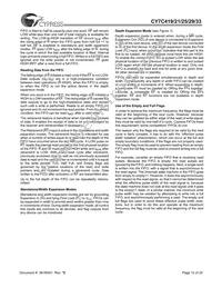CY7C433-20JXCT Datasheet Page 12