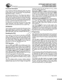 CY7C4421-10JXCT Datasheet Page 3