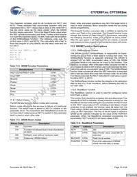 CY7C60223-PXC Datasheet Page 16