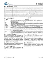 CY7C63001C-SXCT Datasheet Page 3