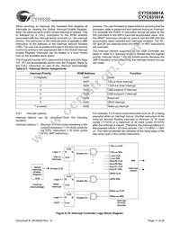CY7C63101A-QXC Datasheet Page 11