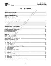 CY7C63513-PVC Datasheet Page 2