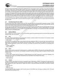 CY7C63513-PVC Datasheet Page 9