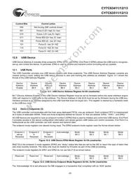 CY7C63513-PVC Datasheet Page 20