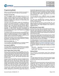 CY7C63722C-XC Datasheet Page 6