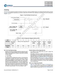 CY7C63722C-XC Datasheet Page 12