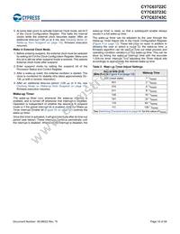 CY7C63722C-XC Datasheet Page 16