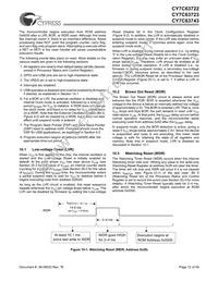 CY7C63723-SXC Datasheet Page 12