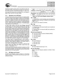 CY7C63723-SXC Datasheet Page 22