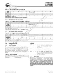 CY7C63923-PVXC Datasheet Page 9