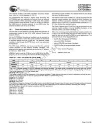 CY7C63923-PVXC Datasheet Page 18