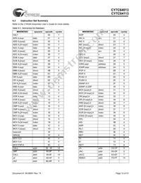CY7C64113-PVC Datasheet Page 12