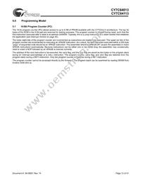 CY7C64113-PVC Datasheet Page 13