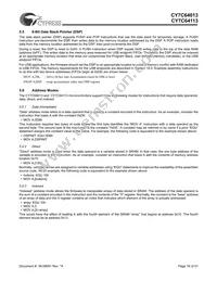 CY7C64113-PVC Datasheet Page 16