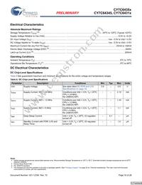 CY7C64355-48LFXCT Datasheet Page 16