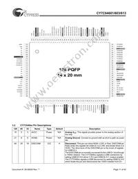 CY7C64613-80NC Datasheet Page 11