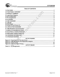 CY7C65100-SC Datasheet Page 2