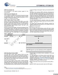 CY7C66113C-LTXCT Datasheet Page 12