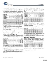 CY7C68001-56LFXC Datasheet Page 22