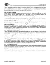 CY7C68013-100AC Datasheet Page 17