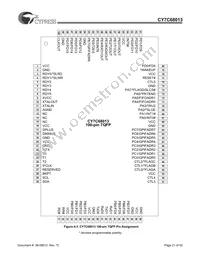 CY7C68013-100AC Datasheet Page 21