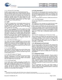 CY7C68015A-56LFXC Datasheet Page 12
