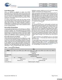 CY7C68321C-56LTXC Datasheet Page 19