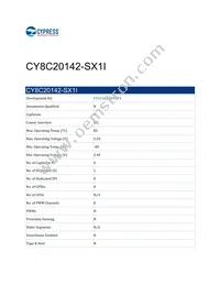 CY8C20142-SX1I Datasheet Cover