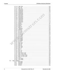 CY8C24423-24PVIT Datasheet Page 6