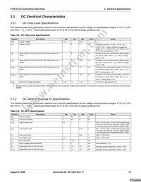 CY8C27243-12PVXET Datasheet Page 16