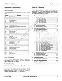 CY8C27643-24LFXIT Datasheet Page 7