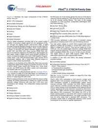 CY8C3446PVI-092 Datasheet Page 4