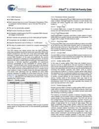 CY8C3446PVI-092 Datasheet Page 16