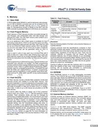 CY8C3446PVI-092 Datasheet Page 18