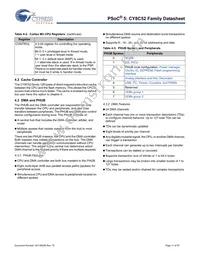 CY8C5247LTI-089 Datasheet Page 11