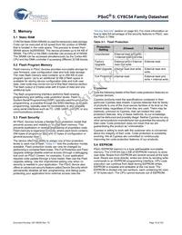 CY8C5466AXI-064 Datasheet Page 16