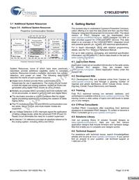 CY8CLED16P01-48LTXIT Datasheet Page 13