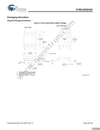 CY8CLEDAC02 Datasheet Page 18