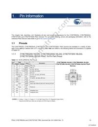 CY8CTST200A-32LQXI Datasheet Page 19