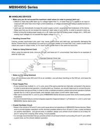 CY90F497GPFM-G-FLE1 Datasheet Page 15