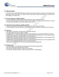 CY95F818KPMC-G-UNE2 Datasheet Page 21