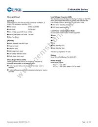CY9AFAA2MPMC-G-UNE2 Datasheet Page 3